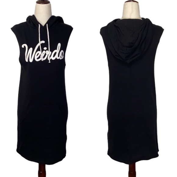 H&M Dresses & Skirts - ⭐️ 3/$20 or 4/$25 H&M Weirdo Sleeveless Hoodie Dress